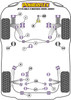 Powerflex vehicle diagram - Powerflex Front Subframe Rear Bush PFF85-424 - Fits Volkswagen Jetta Models Jetta MK4 A4 (1999-2005) Jetta MK4 A4 4Motion (1999-2005)