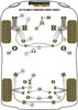 Powerflex vehicle diagram - Powerflex Front Wishbone Front Bush 30mm PFF85-201BLK - Fits Volkswagen Jetta Models Jetta MK4 A4 (1999-2005) Jetta MK4 A4 4Motion (1999-2005)