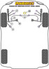 Powerflex vehicle diagram - Powerflex Front Anti Roll Bar Bush 27mm PFF3-204-27 - Fits Volkswagen Passat Models Passat B5 (1996 - 2005) 4 Motion Estate (1996 - 2005)