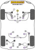 Powerflex vehicle diagram - Powerflex Lower Torque Mount Small Bush PFF3-1326 - Fits Volkswagen Tiguan Models Tiguan AD/BW MK2 (2017 on)