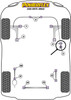 Powerflex vehicle diagram - Powerflex Rear Panhard Rod To Axle Bush PFR88-213 - Fits Volvo 240 (1975 - 1993)