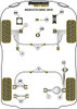Powerflex vehicle diagram - Powerflex Rear Upper Control Arm Bush PFR19-810BLK - Fits Volvo C70 (2006 - 2013)