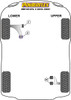 Powerflex vehicle diagram - Powerflex Rear Upper Wishbone Bush PFR2-114 - Fits Aston Martin DB9 DB9 (2013-2016)