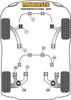 Powerflex vehicle diagram - Powerflex PowerAlign Camber Bolt Kit (14mm) PFA100-14 - Fits Volkswagen Transporter Models T5 Transporter inc. 4Motion (2003-2015)