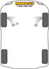 Powerflex vehicle diagram - Powerflex PowerAlign Camber Bolt Kit (14mm) PFA100-14 - Fits Nissan X-Trail T31 (2008 - 2011)