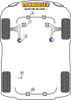 Powerflex vehicle diagram - Powerflex PowerAlign Camber Bolt Kit (14mm) PFA100-14 - Fits Subaru Legacy Legacy BM, BR (2009 - 2014)