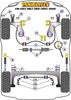 Powerflex vehicle diagram - Powerflex PowerAlign Camber Bolt Kit (12mm x 60mm) PFA100-12 - Fits Volkswagen Golf Golf Mk3 (1992 - 1998) Golf MK3 2WD (1992 - 1998)