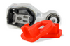 Improve your Ford vehicle's performance with our Lower Torque Mount Large Bush Insert (PFF19-2227), designed specifically for Ford's 3-Cylinder engine. Made from our softer Red 65A durometer material, this insert is a cost-effective and easy-to-fit solution that sharpens throttle response, adds precision to gear changes, and reduces wheel-hop.

Key Features:

1. Improved Throttle Response: Sharper throttle response for a more engaging driving experience.
2. Precise Gear Changes: More precise gear changes for improved performance.
3. Reduced Wheel-Hop: Minimized wheel-hop for a smoother ride.
4. Easy Installation: Simple to install, with no special tools required.
5. Cost-Effective: A cost-effective solution for improving your vehicle's performance.

Benefits:

1. Enhanced Performance: Improved throttle response, gear changes, and reduced wheel-hop.
2. Increased Durability: Longer lifespan of the OE mount.
3. Better Handling: Improved handling and stability.

OEM Part Number:

2470480 / M1T1-6P082-AA

Compatibility:

Designed specifically for Ford's 3-Cylinder engine.

Important Note:

Check your vehicle's engine and mount before ordering.