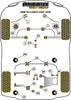 BMW E60, E61 (2003-2010) E61 Touring Powerflex suspension diagram
