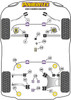 BMW E60, E61 (2003-2010) E60 Saloon Powerflex suspension diagram