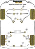 BMW E28 (1982 - 1988) Powerflex suspension diagram