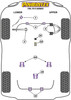 BMW F10, F11 (2010 - 2017) F10 Saloon / F11 Touring (2010-2017) Powerflex suspension diagram