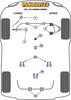 BMW F10, F11 (2010 - 2017) F10 Saloon / F11 Touring xDrive (2010-2017) Powerflex suspension diagram