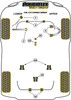 BMW F10, F11 (2010 - 2017) F10 Saloon / F11 Touring xDrive (2010-2017) Powerflex suspension diagram