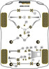 BMW E39 (1996 - 2004) E39 M5 Powerflex suspension diagram