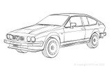 Alfetta,Giulietta,GTV6 Type116(72-87), 75(85-92)