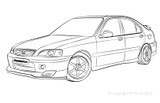 CIVIC MK6 MA-MC INCL AERODECK & DOMANI (1995-2005)