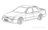 Sierra & Sapphire Non-Cosworth (1982-1994)