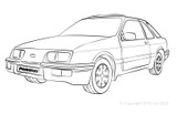 Sierra XR4i (1983-1985), XR4x4 (1985-1992)