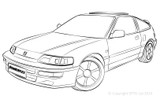 CR-X Models CR-X Mk2 (1987-1991)