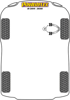 BMW i8 (2014 - ON) Powerflex diagram - Reference 4