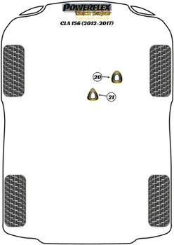Mercedes-Benz CLA Class W117 & W156 (2012-2016) Powerflex diagram - Reference 20