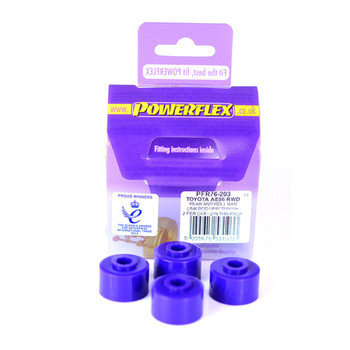 Powerflex Rear Anti Roll Bar Link Rod To Chassis Bush PFR76-203 - Fits Toyota Corolla Models Corolla AE86 (1983 - 1987)