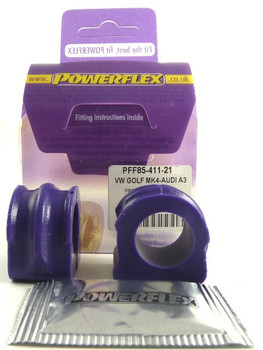 Powerflex Front Anti Roll Bar Mount 21mm PFF85-411-21 - Fits Volkswagen Beetle Models Beetle A4 inc Cabrio (1998-2011) Beetle & Cabrio 2WD (1998-2011)