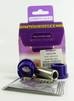 Powerflex Front Lower Engine Mount Small Bush PFF88-611 - Fits Volvo S60 (2001 - 2009), V70/S80 P2 (1999 - 2007)