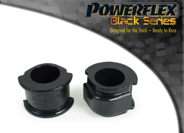 Powerflex Front Anti Roll Bar Mount 25mm PFF3-103-25BLK - Fits Audi 80 / 90 - inc S2/RS2 & Quattro (1976 - 2000) 80, 90 inc Avant (1973 - 1996)