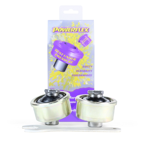 Powerflex Front Wishbone Rear Bush Caster Adjustable PFF80-1102G - Fits Fiat Punto Punto Evo (2009 - 2015) Abarth Punto Evo