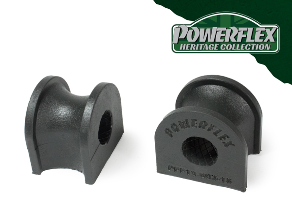 Powerflex Front Anti Roll Bar Bush 16mm PFF19-603H - Fits Ford Fiesta Models Fiesta Mk3 inc RS Turbo (1989-1996)