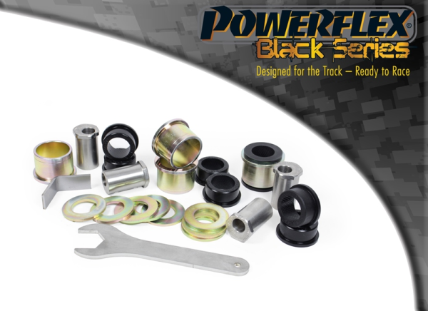Powerflex Rear Upper Control Arm Bush Camber Adjustable PFR26-114GBLK - Fits Hyundai Veloster Models Veloster JS inc N (2018 on)