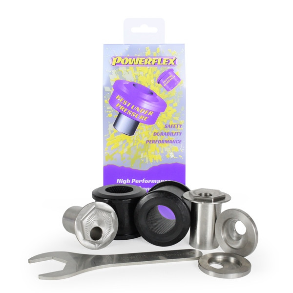 Powerflex Front Track Control Arm Outer Bush, Caster Adjustable PFF57-802 - Fits Porsche 981 Boxster/Cayman (2012 - 2016)