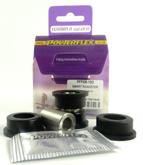 Powerflex Roadster Steering Rack Mount PFF68-103 - Fits Smart Roadster 452 inc Brabus (2003 - 2005)