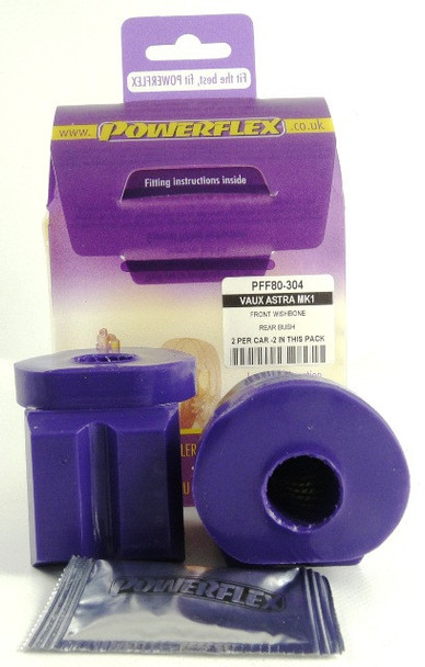 Powerflex Front Wishbone Inner Bush (Rear) PFF80-304 - Fits Vauxhall / Opel ASTRA MODELS Astra MK1 - Kadett D (1980 - 1985)