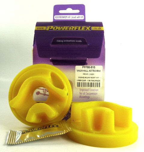 Powerflex Front Lower Engine Mount Insert PFF80-810 - Fits Vauxhall / Opel ASTRA MODELS Astra MK4 - Astra G (1998 - 2004)