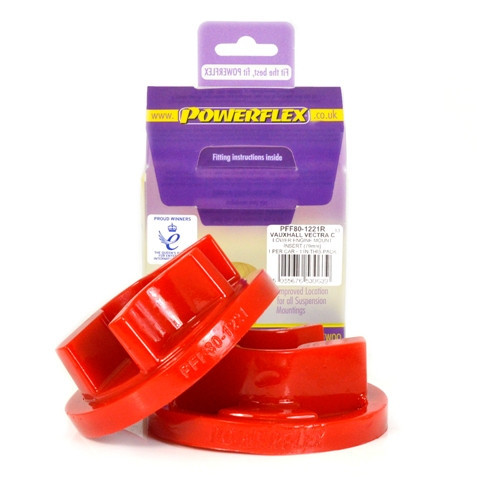 Powerflex Rear Lower Engine Mount Insert Diesel (79mm Option) PFF80-1221R - Fits Vauxhall / Opel Signum (2003 - 2008)