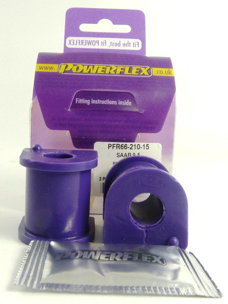 Powerflex Rear Anti Roll Bar Bush 15mm PFR66-210-15 - Fits Vauxhall / Opel Vectra B (1995 - 2002)