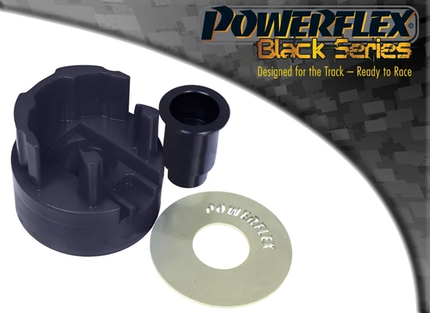 Powerflex Front Lower Engine Mount Hybrid Bush (Large) - Track/MSport PFF85-833BLK - Fits Volkswagen Golf Golf MK8 (2020 - ) Golf MK8 2WD Multi-Link (2020 -)