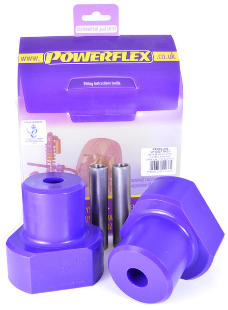 Powerflex Rear Beam Mounting Bush PFR85-206 - Fits Volkswagen Golf Golf Mk3 (1992 - 1998) Golf MK3 2WD (1992 - 1998)