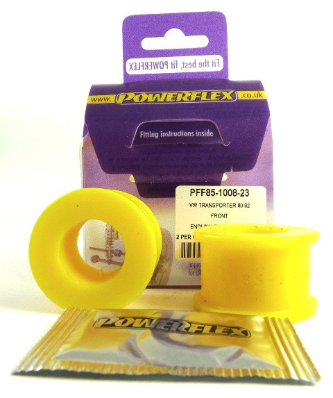 Powerflex Front Endlink Eyelet Bush 23mm PFF85-1008-23 - Fits Volkswagen Transporter Models T25/T3 Type 2 (Vanagon) All Models (1979 - 1992) Petrol Models 1.6, 1.9, 2.0 Manual Models
