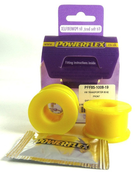 Powerflex Front Endlink Eyelet Bush 19mm PFF85-1008-19 - Fits Volkswagen Transporter Models T25/T3 Type 2 (Vanagon) All Models (1979 - 1992) Petrol Models 1.6, 1.9, 2.0 Manual Models