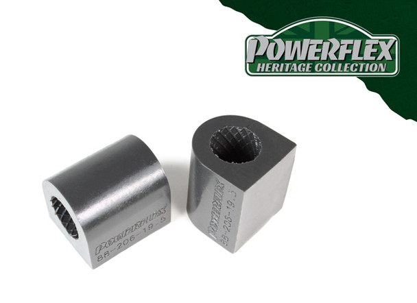 Powerflex Front Anti Roll Bar Bush 19.5mm PFF88-206-19.5H - Fits Volvo 240 (1975 - 1993)