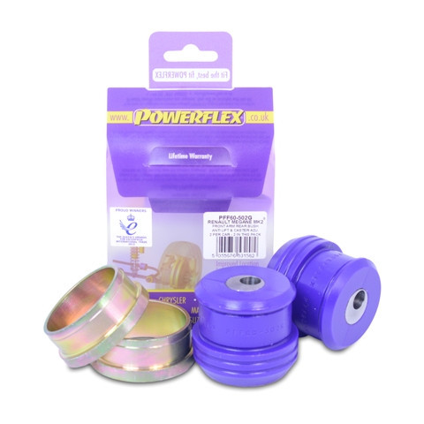 Powerflex Front Arm Rear Bush Caster Offset PFF60-502G - Fits Renault Grand Scenic II (2003 - 2009)