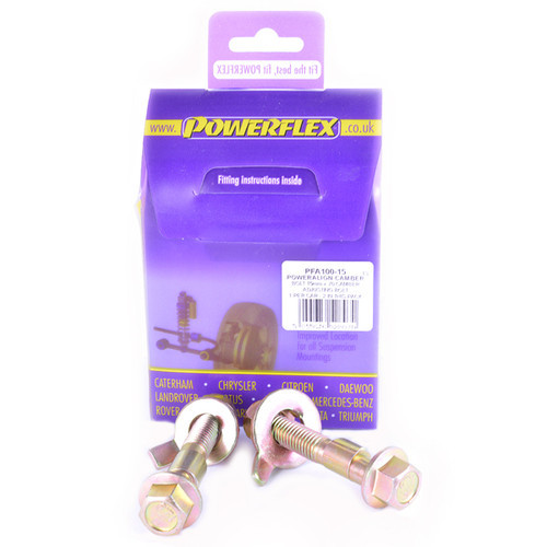 Powerflex PowerAlign Camber Bolt Kit (15mm) PFA100-15 - Fits Toyota MR2 Models MR2 Gen3 ZZW30 (2000 - 2006)