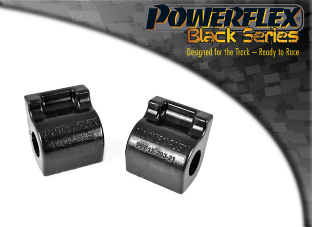Front Anti Roll Bar Bush 21mm PFF12-203-21BLK