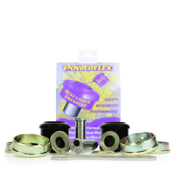 Improve your BMW's handling and stability with our adjustable front radius arm to chassis bush (PFF5-401G). This innovative design provides up to +/- 0.75 degrees of on-car caster adjustment, resulting in enhanced in-corner camber gain, improved high-speed stability, and optimized front wheel geometry.

Key Features:

- Adjustable design for customizable caster settings
- Made from stiffest Black 95A material for durability
- Steel outer shells for better load distribution
- Offset adjustable CNC-machined stainless-steel sleeve and spanner
- Suitable for both road and track use

Compatible with:

- BMW M3
- BMW M5
- BMW E36
- BMW E46
- BMW E39
- BMW E82
- BMW E87
- BMW E88
- BMW E89
- BMW E9
- BMW 1 series
- BMW 3 series
- BMW 5 series

OEM Part Number:

- 31120393540
- 31126763719
- 31102283579

Upgrade your BMW's performance and handling with our adjustable front radius arm to chassis bush. Order now and experience the difference!