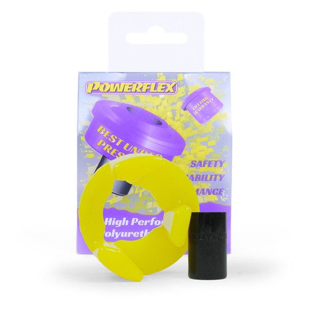 Upgrade your vehicle's performance with our Lower Engine Mount Insert PFF16-720, designed to provide increased mount longevity and performance. Made from our Yellow 70A durometer material, this insert fills the voiding in the OE rubber mount, smoothing out gear changes by stiffening and supporting the often-perished rubber bush.

Key Benefits:

- Improved transmission response during acceleration and deceleration
- Increased mount longevity and performance
- Smoother gear changes
- Supports perished rubber bushes

Product Features:

- Made from Yellow 70A durometer material
- Designed to fill voiding in OE rubber mount
- Stiffens and supports perished rubber bushes
- Provides more precise and settled transmission response

Important Notes:

- A small increase in NVH (Noise, Vibration, Harshness) should be expected, especially at idle
- The harder the material used, the greater the NVH transmitted

Product Specifications:

- Product Code: PFF16-720
- Material: Yellow 70A durometer
- OEM Part Numbers: 51794985, 51910856

Order now and experience improved performance and smoother gear changes!