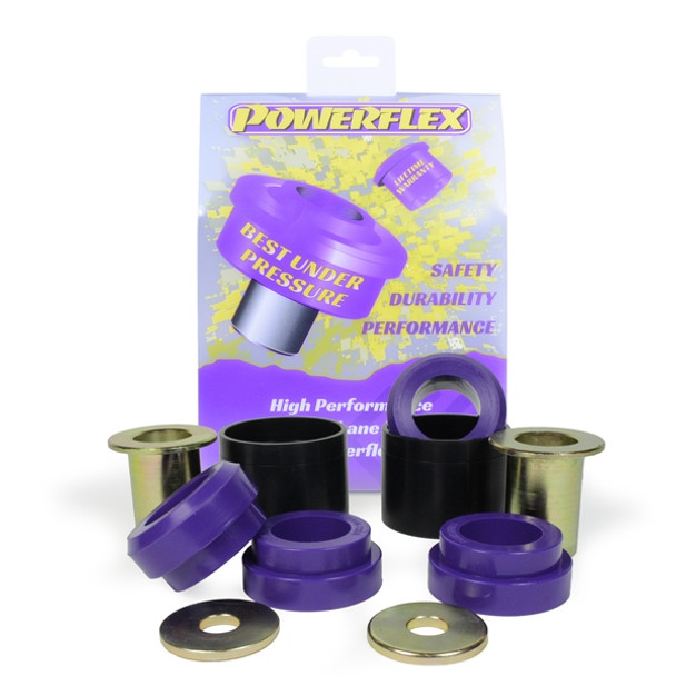 Upgrade your Nissan GT-R's performance with our Rear Differential-to-Subframe Mounting Bush PFR46-732. This high-performance bushing is designed to provide a durable, semi-solid mounting location for the rear transaxle, allowing your GT-R to put its power down more directly without excessive on-off throttle deflection.

Our Rear Differential-to-Subframe Mounting Bush PFR46-732 features:

- Purple 80A durometer bush material for increased stiffness and durability
- CNC-machined Aluminium and Steel components for superior strength and stability
- 250% increase in radial stiffness over the voided OE rubber bush
- Direct replacement for OEM parts 55400JF00B and 55400KB50A

By upgrading to our Rear Differential-to-Subframe Mounting Bush PFR46-732, you'll experience improved handling, stability, and performance. Order now and take your Nissan GT-R to the next level!

Key Features:

- High-performance bushing for improved handling and stability
- Increased stiffness and durability
- Direct replacement for OEM parts
- Compatible with Nissan GT-R models

Product Specifications:

- Product Code: PFR46-732
- Material: Purple 80A durometer bush material
- CNC-machined Aluminium and Steel components
- Increased radial stiffness by 250%
- Direct replacement for OEM parts 55400JF00B and 55400KB50A

Order now and experience the ultimate driving experience!